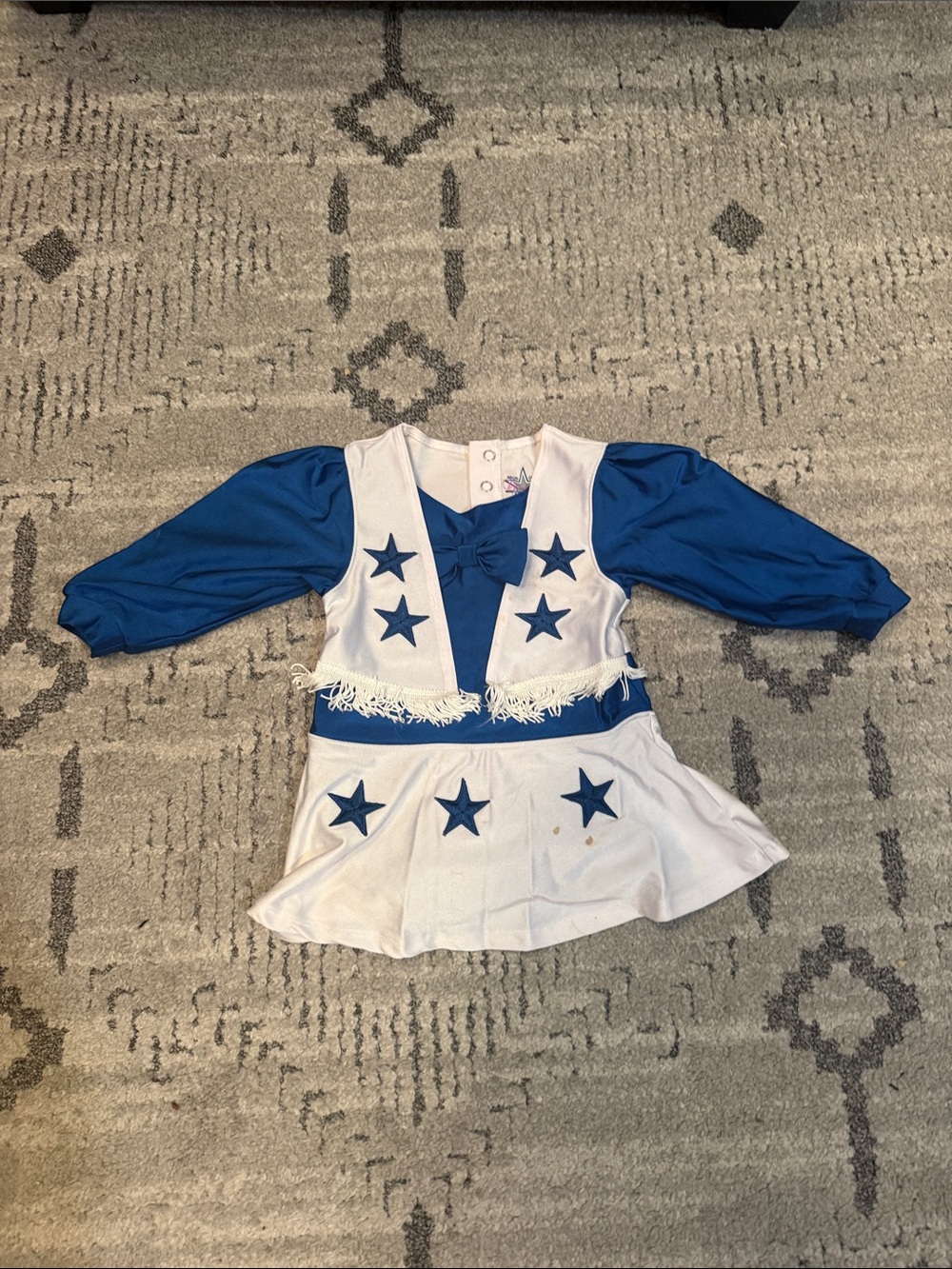 baby dallas cowboy cheerleaders costume